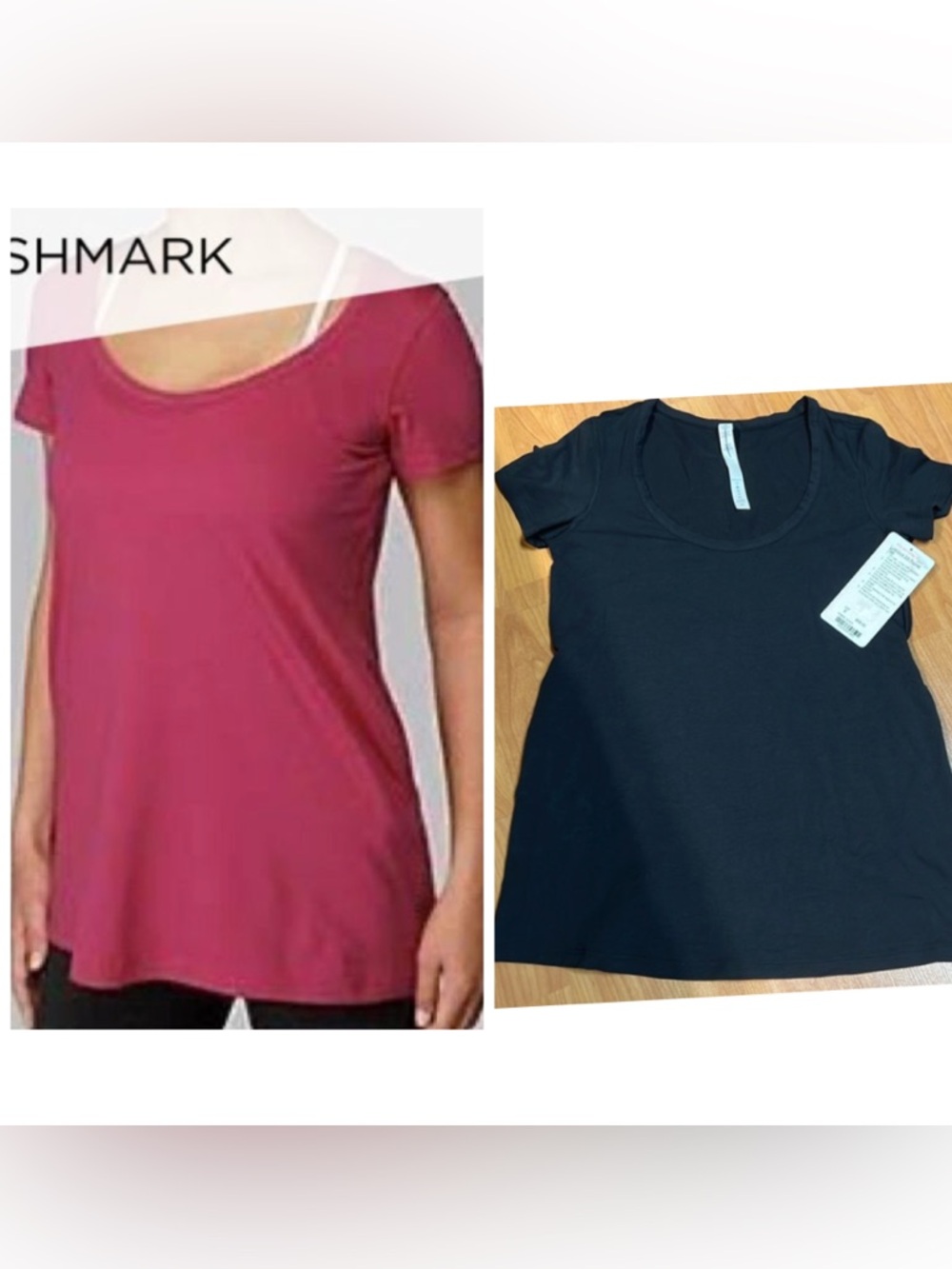 *RARE* Lululemon Luscious SS Pocket Tee * Black (US 6)